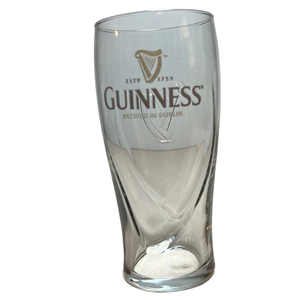 Guinness pint glass
